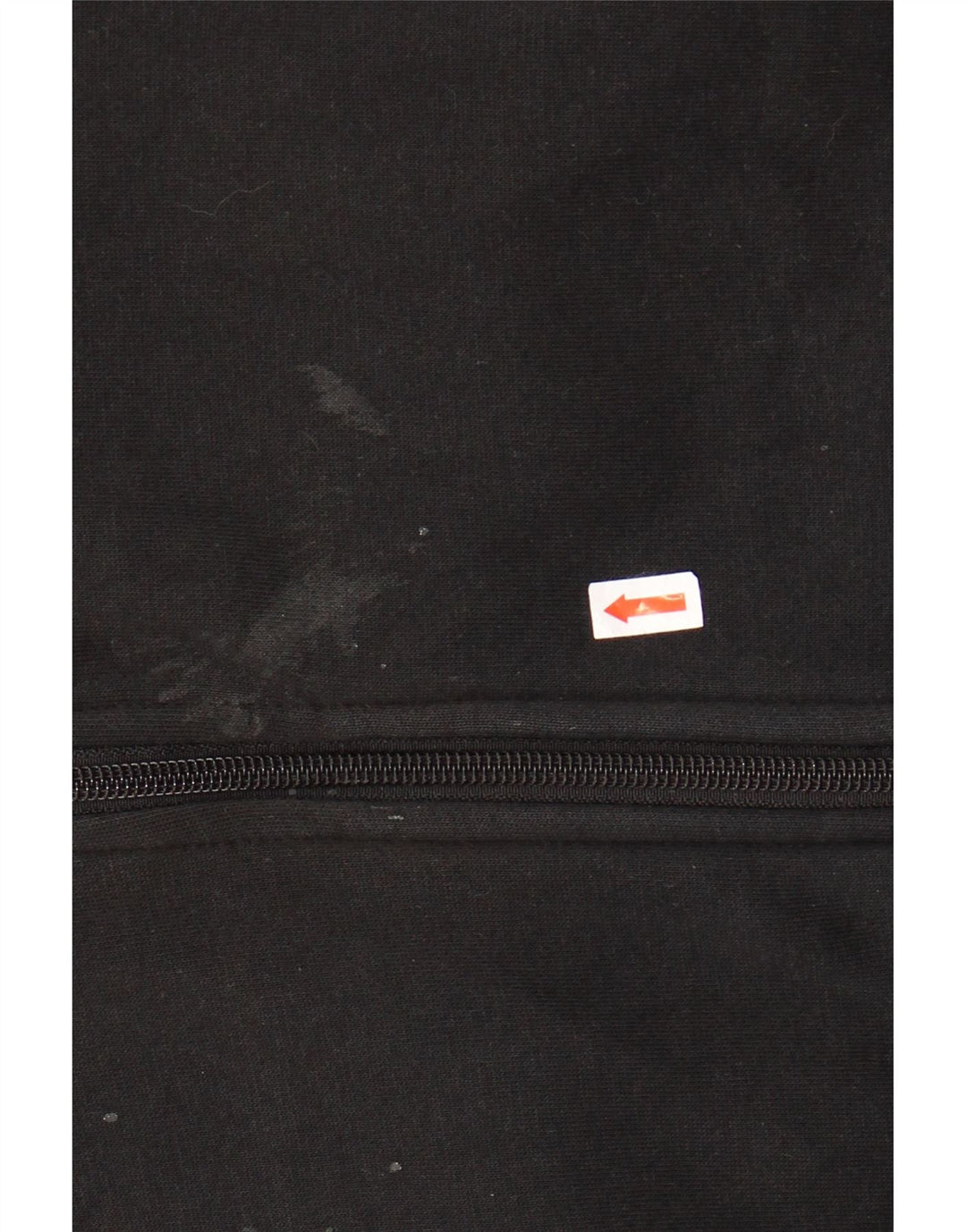 Męski sweter z kapturem i zamkiem NIKE, duży, czarny, bawełniany