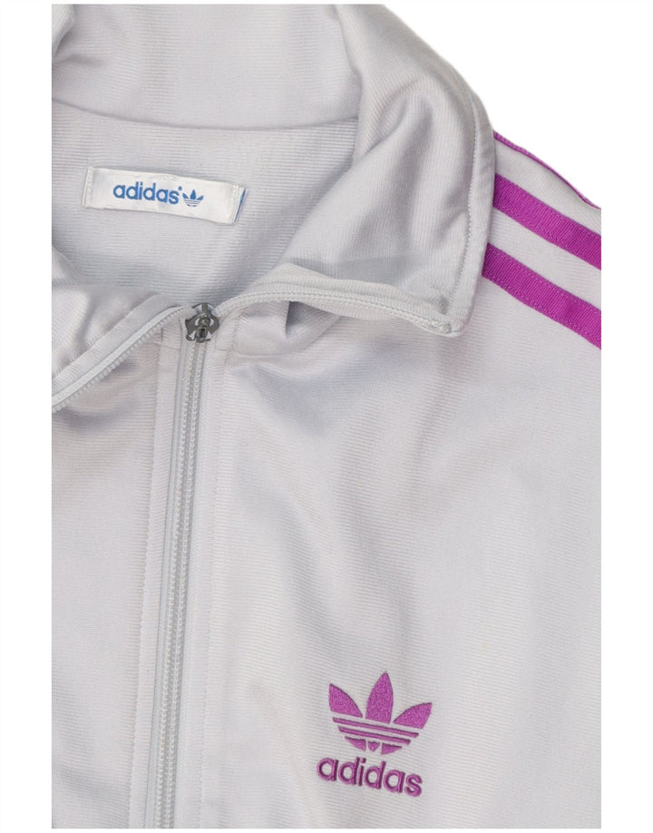 Damska kurtka dresowa Adidas EU 34 XS Szary poliester