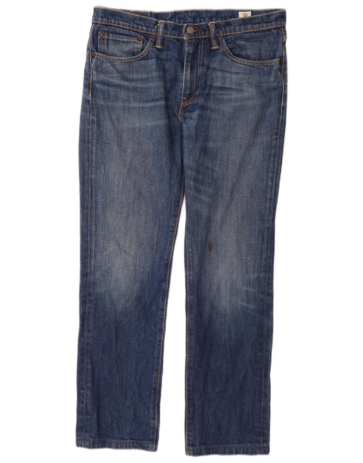 Męskie jeansy Levi's 511 Slim W34 L30 Niebieska bawełna