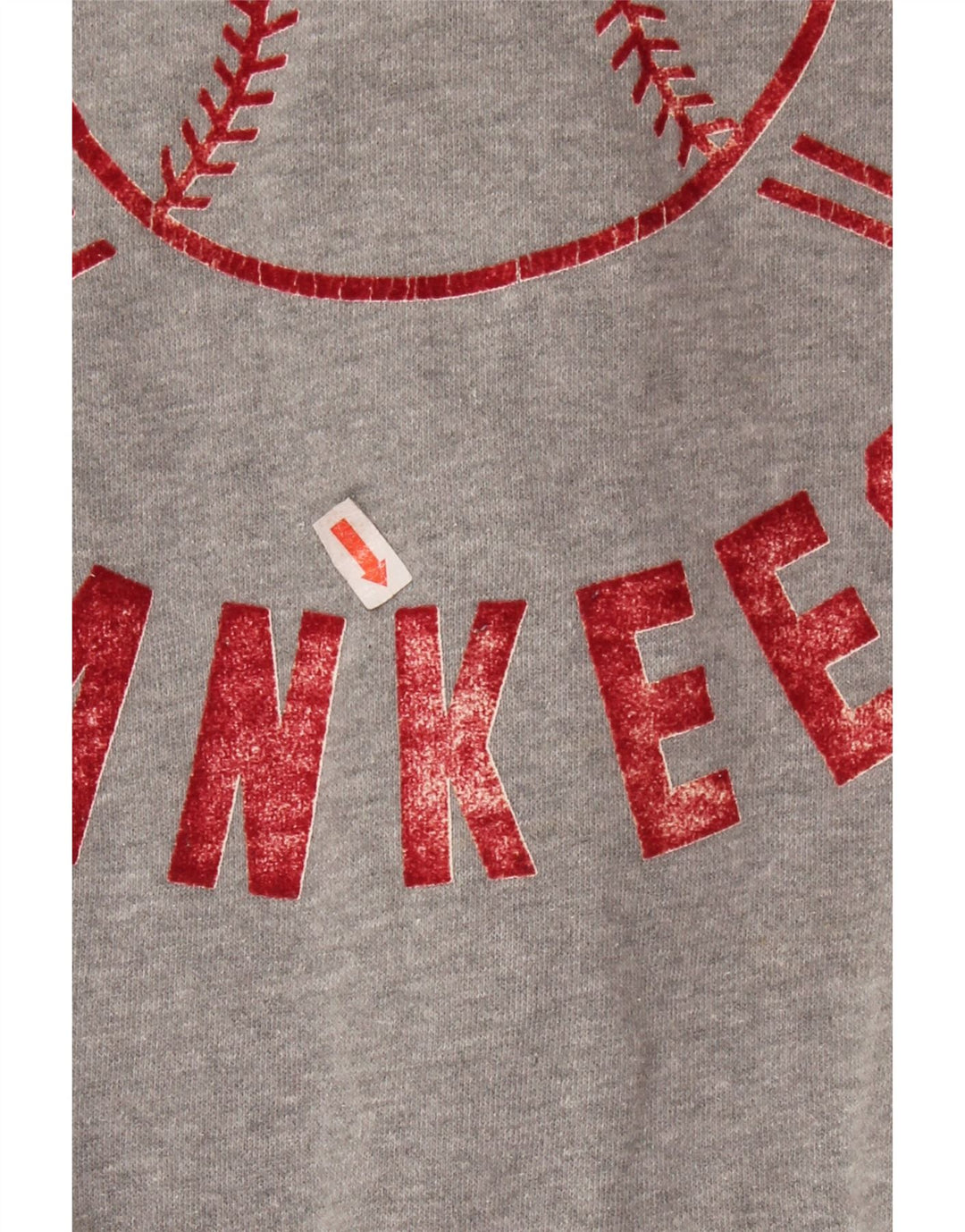 Damski sweter z kapturem i zamkiem New York Yankees MAJESTIC UK 14, średni szary