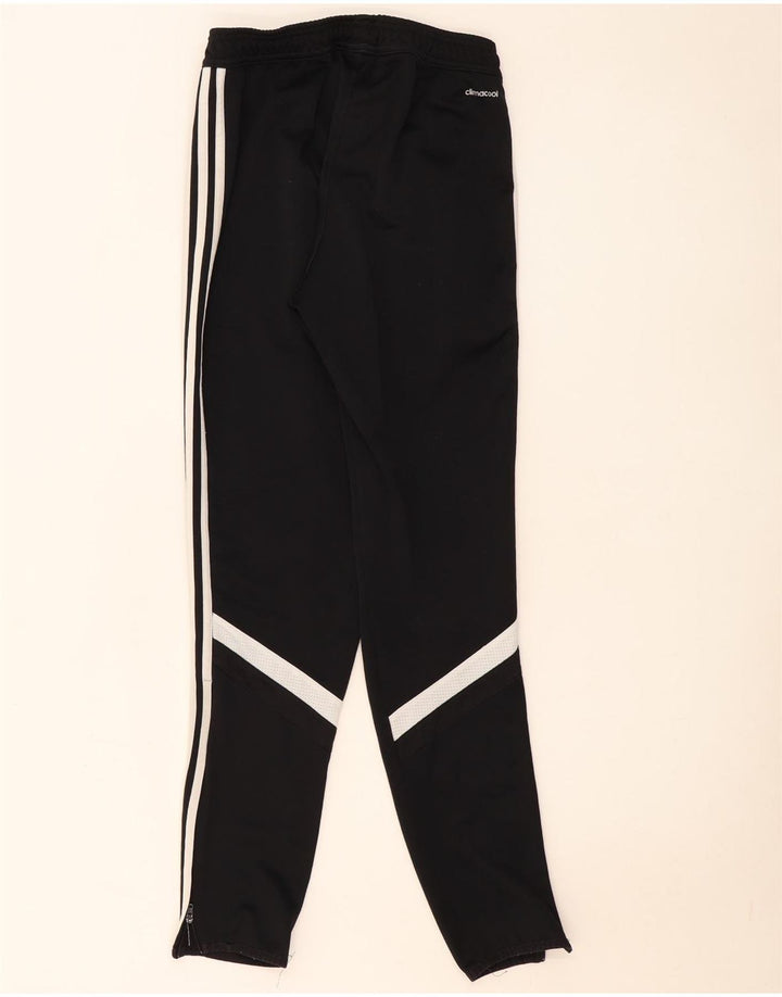 Damskie spodnie dresowe Adidas Climacool UK 10, małe, czarne, poliestrowe