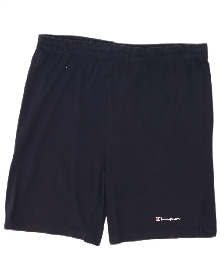 Męskie spodenki sportowe Champion 3XL, granatowe, bawełniane