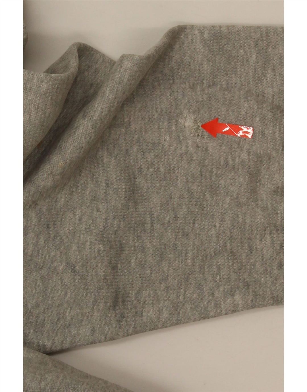 Męska bluza z kapturem Nike, średnia, szara, bawełniana nakrapiana