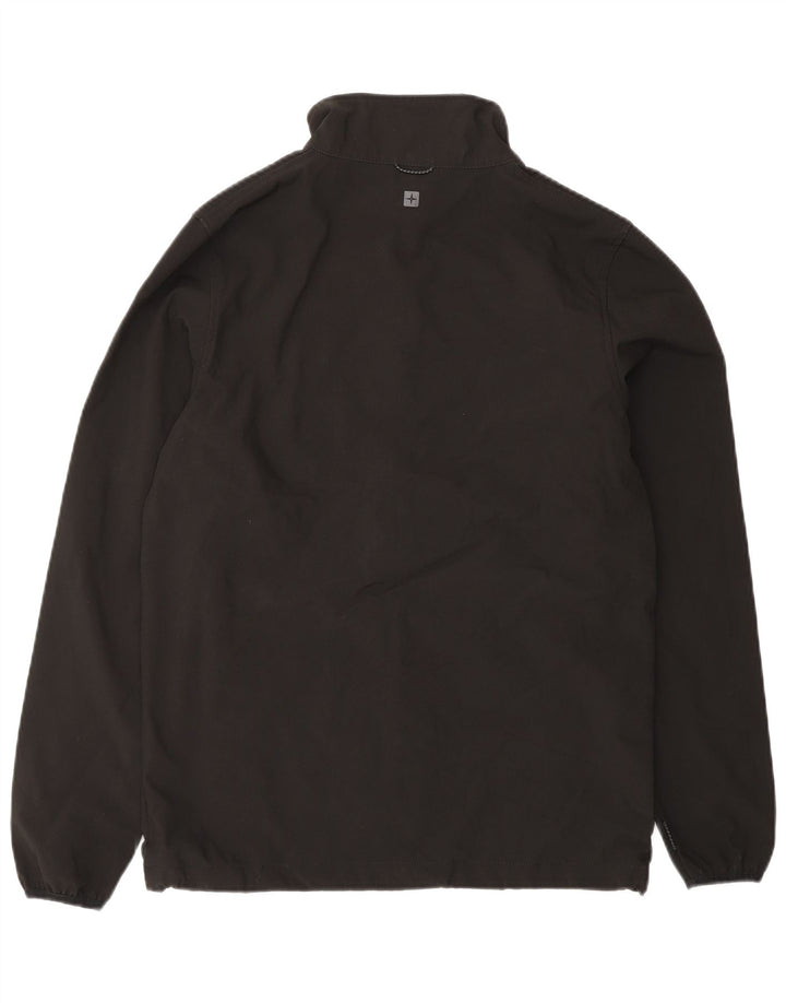 Męska kurtka bomber z podszewką Mountain Warehouse UK 34 XS, czarny poliester