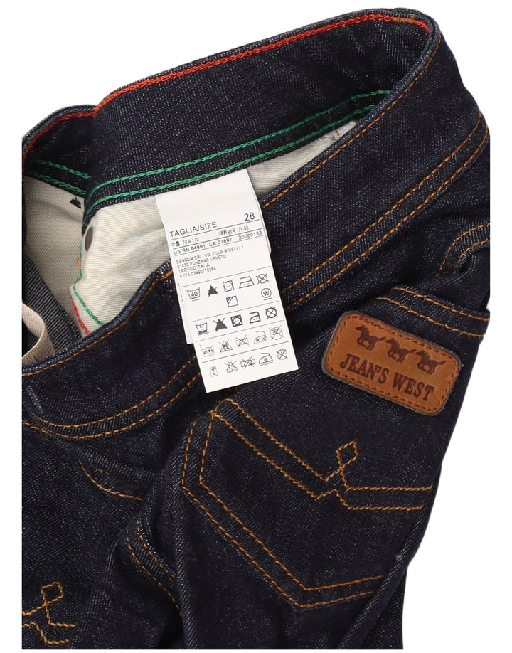 Damskie jeansy jeansowe Jean's West W28 L34 Granatowe, bawełniane