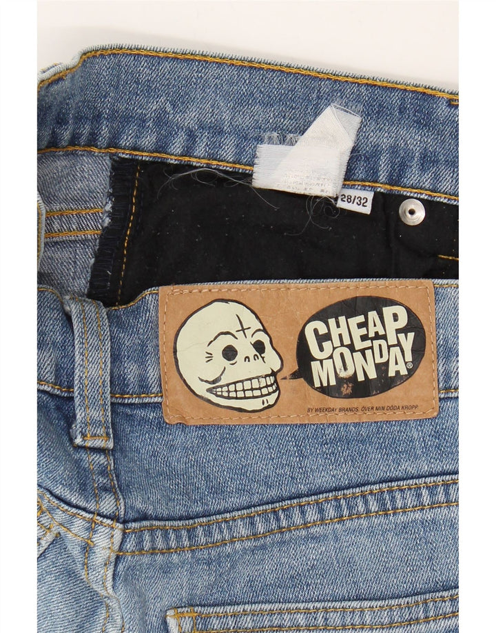 CHEAP MONDAY Mens Skinny Jeans W28 L32 Blue Vintage Cheap Monday and Second-Hand Cheap Monday from Messina Hembry 