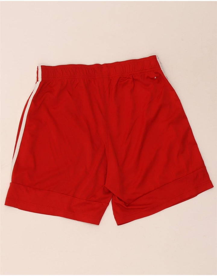 Damskie spodenki sportowe Adidas UK 14, średni czerwony poliester