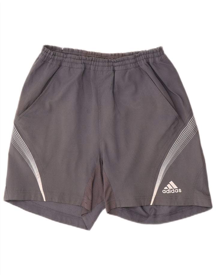 Spodenki sportowe Adidas Męskie Clima 365, małe, szare, poliestrowe