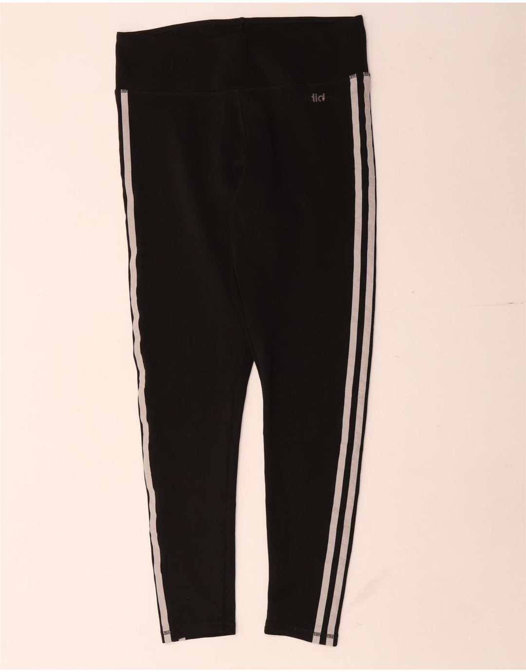 Legginsy Adidas Damskie Climalite Capri UK 12/14 Średni Czarny