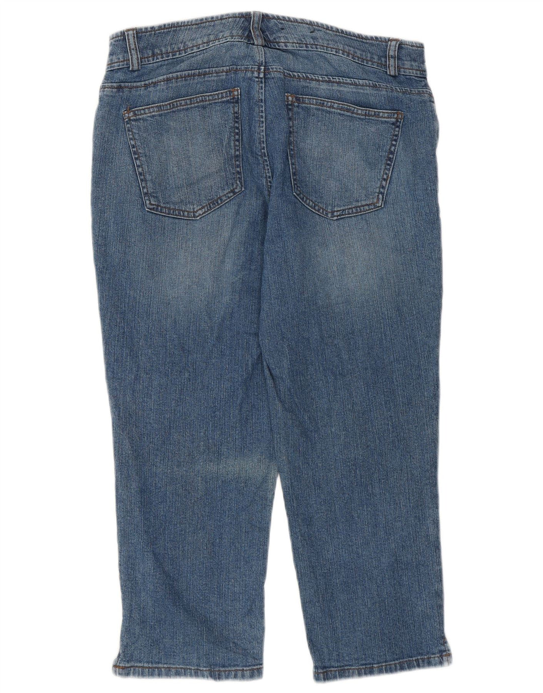 Damskie dżinsy Chaps Petite Capri US 8 Medium W30 L21 Niebieska bawełna
