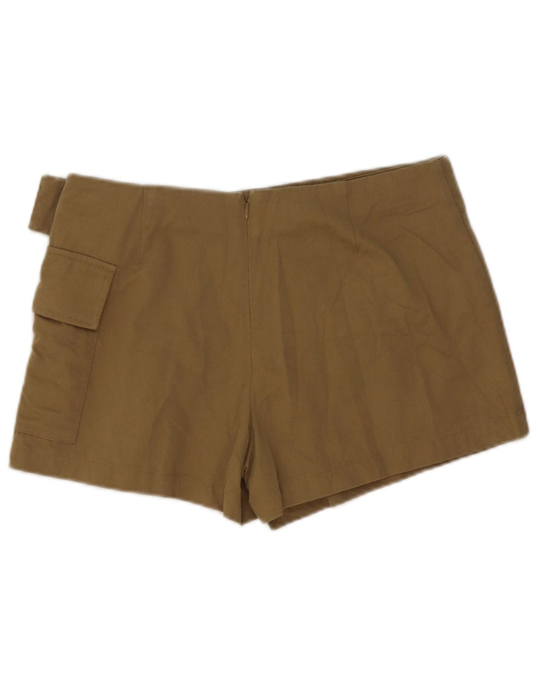 Damskie spodenki cargo Zara, średnie W28, bawełna khaki