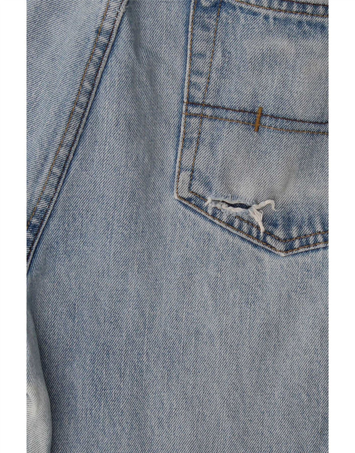 Niebieskie dżinsy męskie Marks & Spencer Harbor Bootcut W34 L31 Niebieskie bawełniane