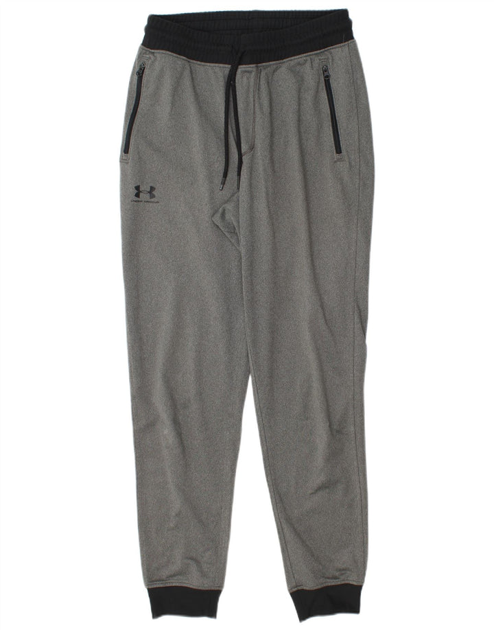Męskie spodnie dresowe Under Armour Cold Gear, małe, szare