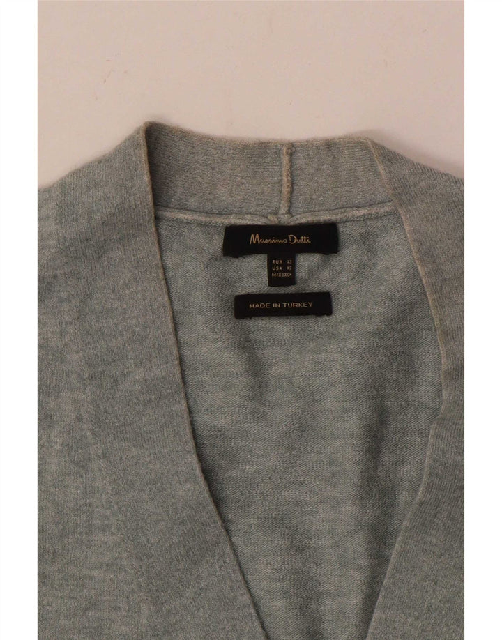 Damski sweter oversize Massimo Dutti UK 6 XS, szary