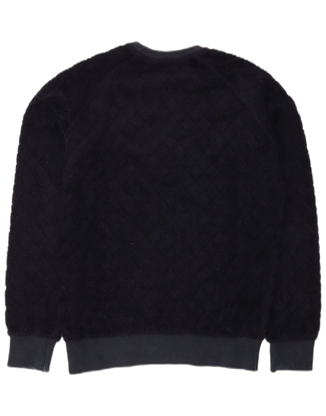 Męska bluza MSGM Sweter mały granatowy Argyle/diamentowa wełna