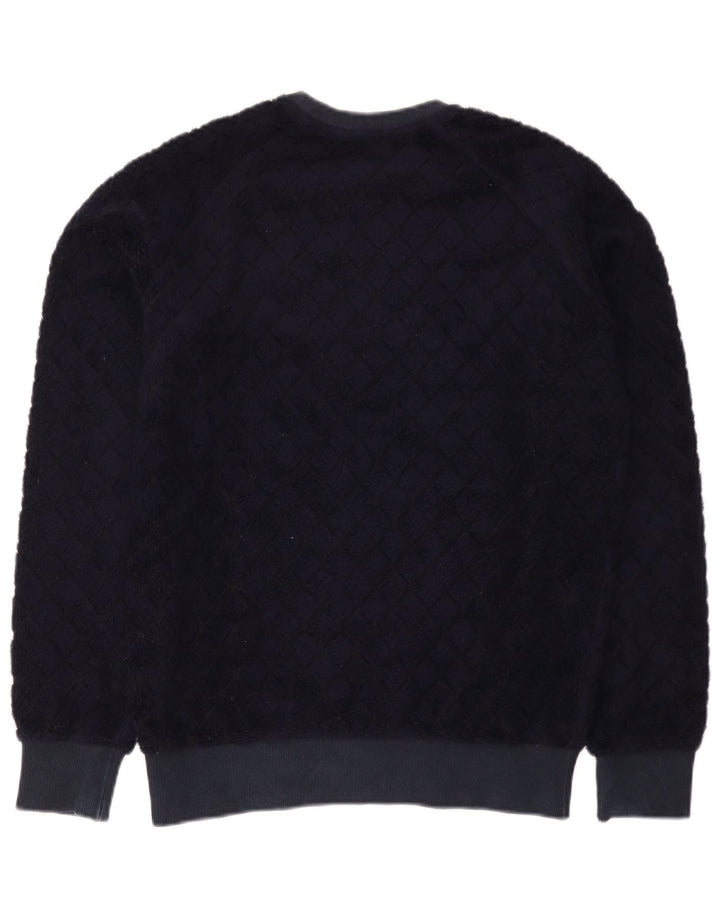 Męska bluza MSGM Sweter mały granatowy Argyle/diamentowa wełna
