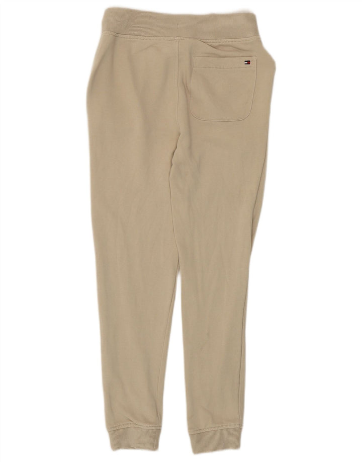TOMMY HILFIGER Boys Graphic Full Tracksuit 8-9 Years Medium  Beige Cotton