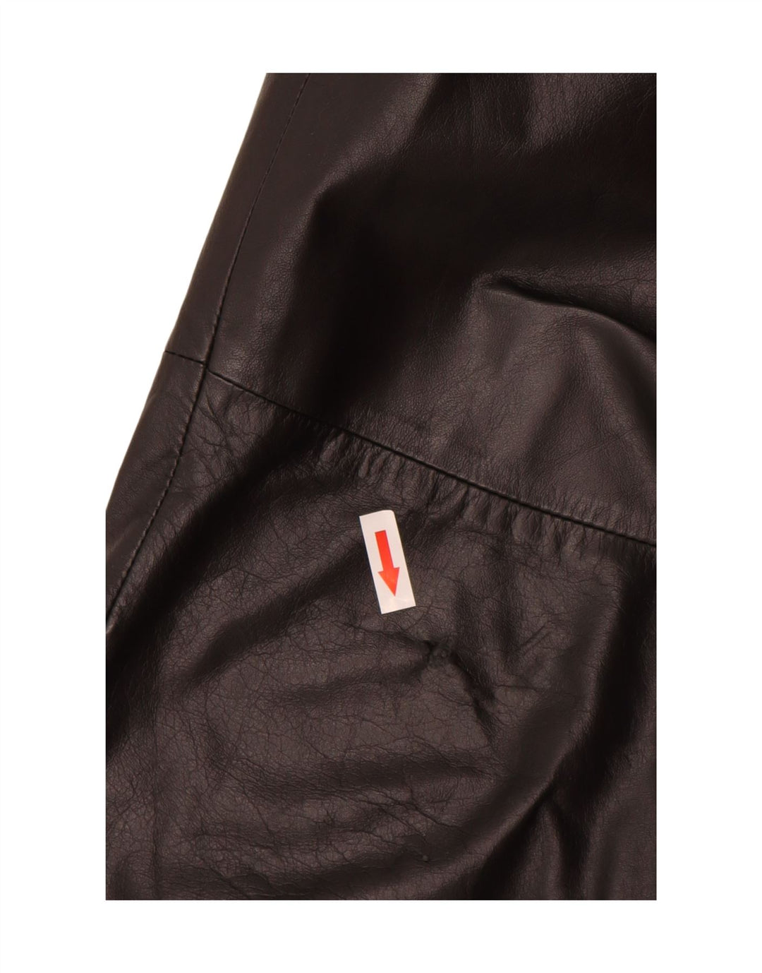 Vintage damskie spodnie skórzane EU 38 Medium W28 L30 czarna skóra