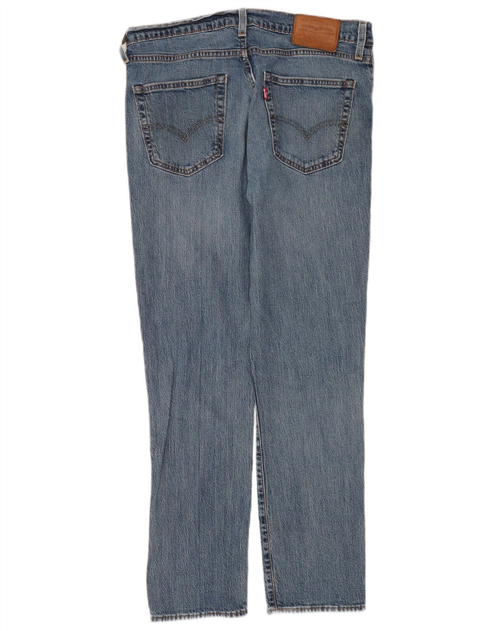 Męskie jeansy Levi's 511 Slim W34 L30 Niebieska bawełna