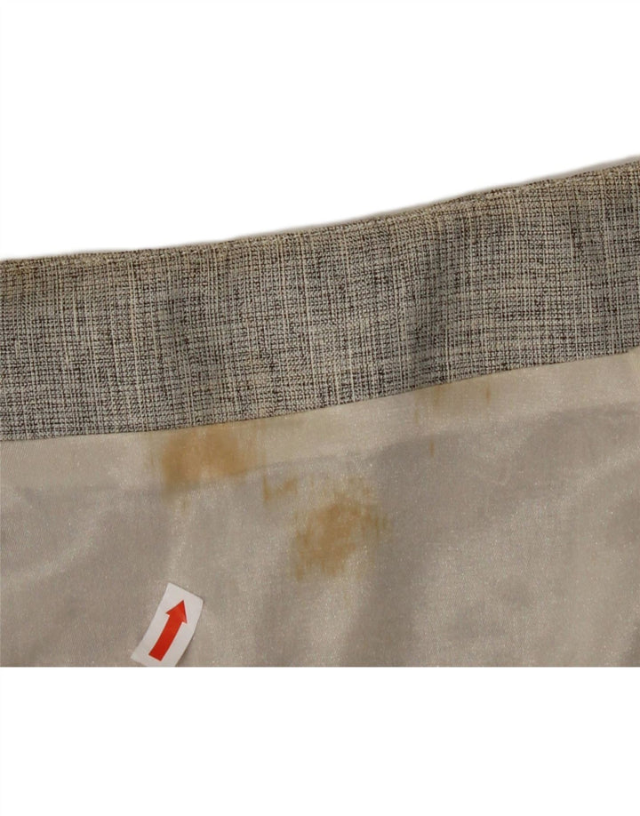 MARELLA Womens Pencil Skirt UK 14 Large W30  Grey Viscose