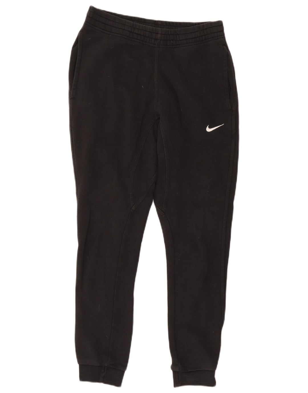 Męskie spodnie dresowe Nike, małe, czarne, bawełniane