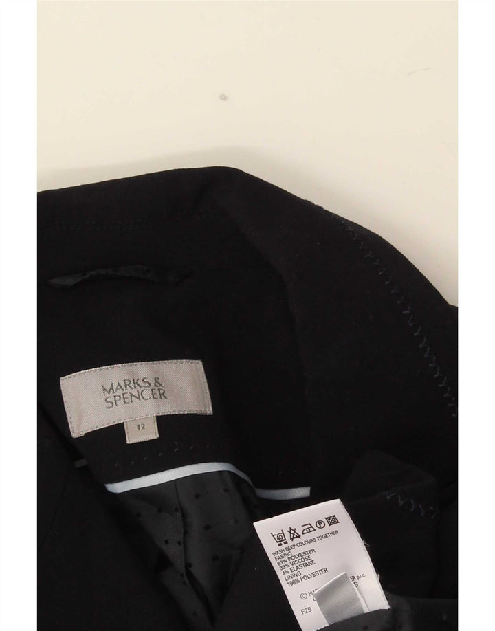Marks & Spencer Damska marynarka zapinana na 1 guzik UK 12, średni granat