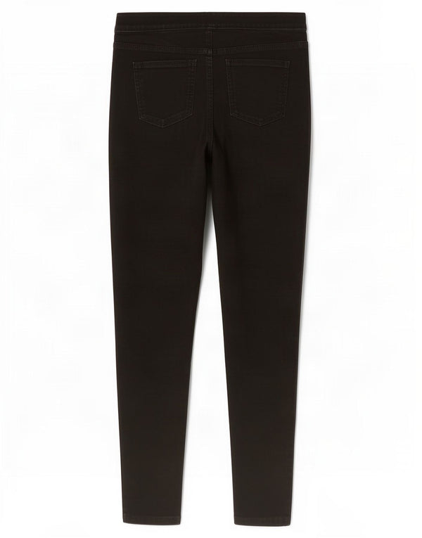 Marks & Spencer Damskie jeansy Jegging UK 10 Small W28 L28 Czarna bawełna
