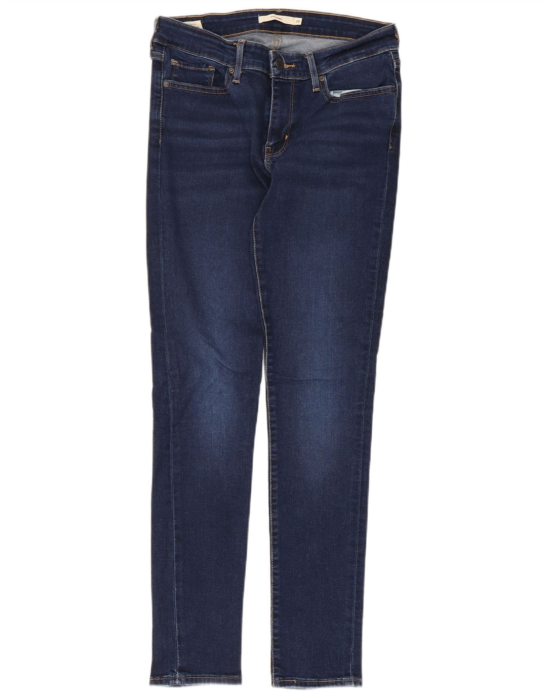 Damskie jeansy Levi's 711 Skinny W28 L30 Niebieskie bawełniane