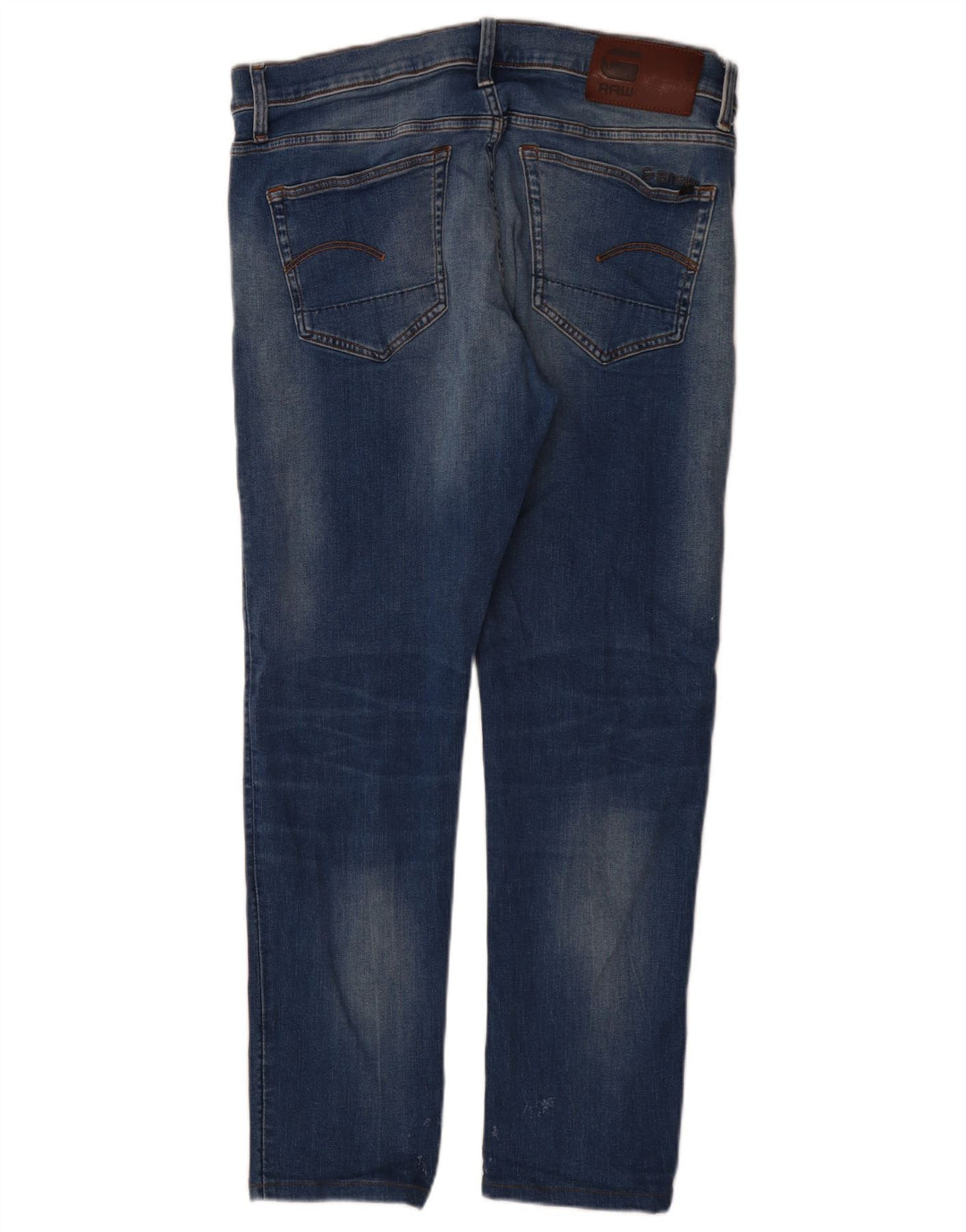 Męskie jeansy slim G-Star W34 L32 Niebieskie bawełniane