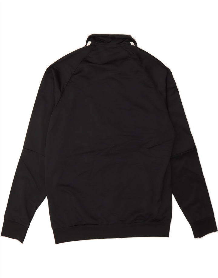 ADIDAS Mens Climalite Tracksuit Top Jacket Small Black Polyester Vintage Adidas and Second-Hand Adidas from Messina Hembry 