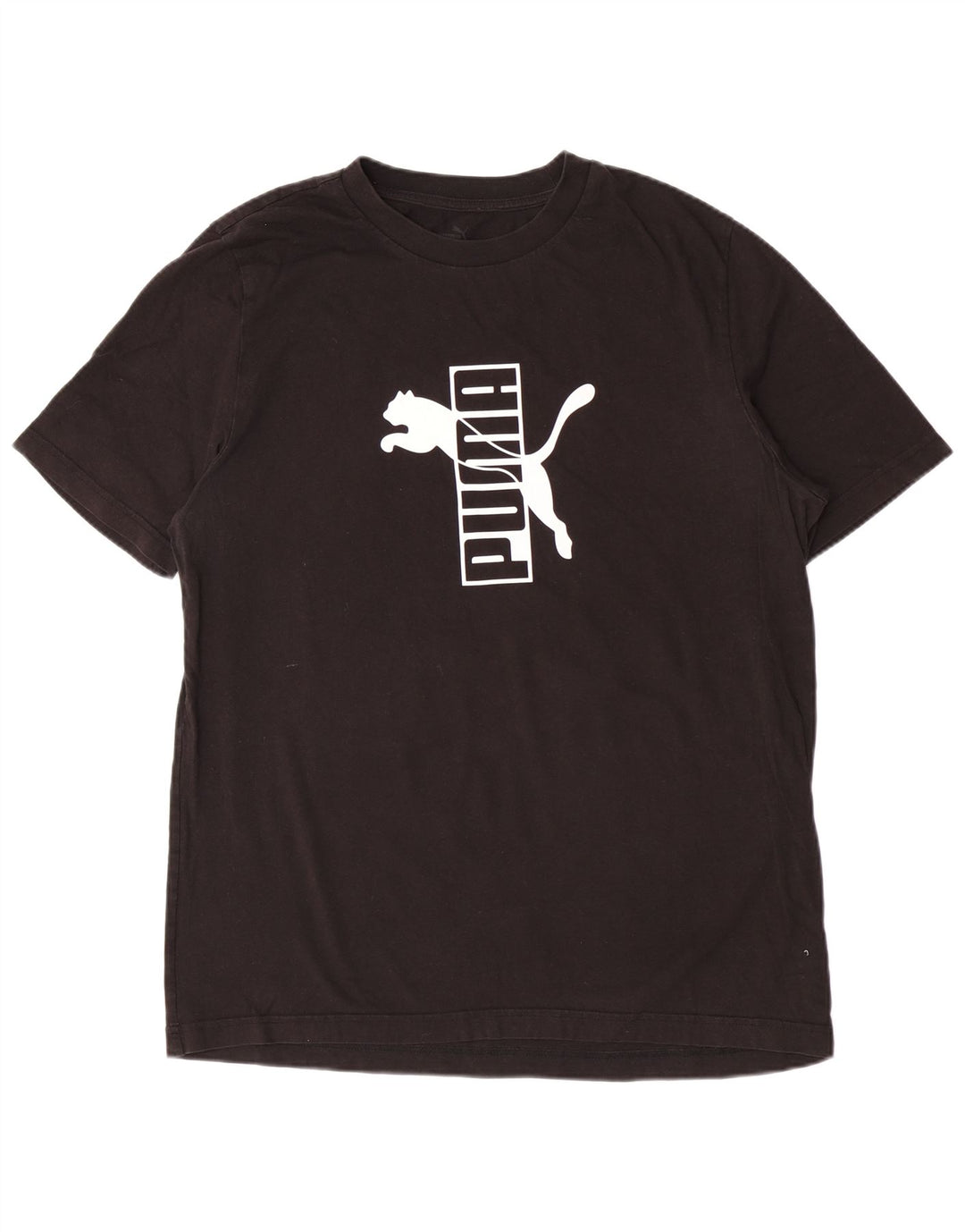 Męski T-shirt z grafiką Puma, duży, czarny