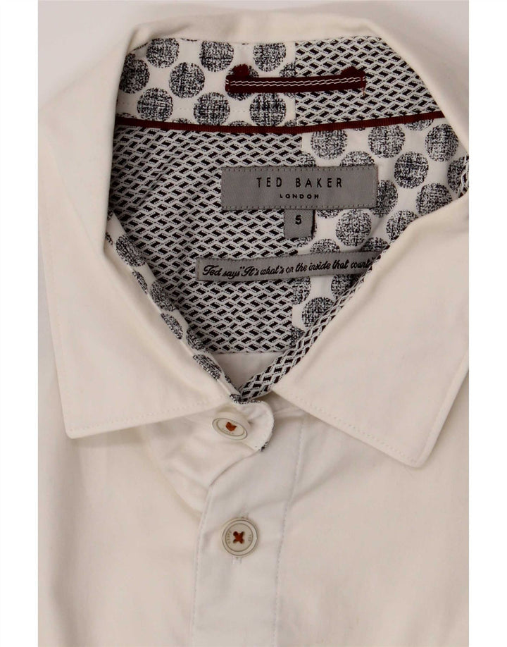 Koszula męska Ted Baker, rozmiar 5 XL, biała, bawełniana