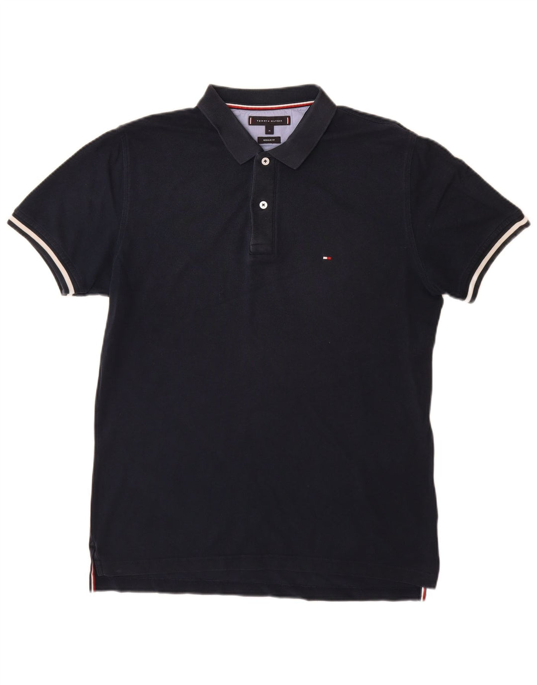 Męska koszulka polo o regularnym kroju Tommy Hilfiger w kolorze granatowym
