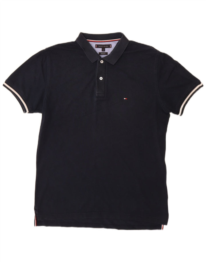 Męska koszulka polo o regularnym kroju Tommy Hilfiger w kolorze granatowym