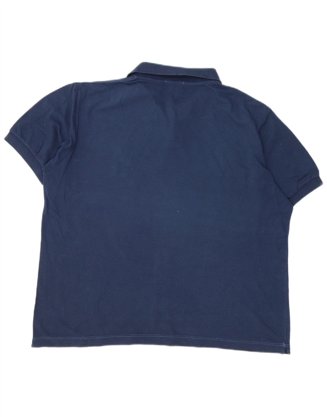 Męska koszulka polo Trussardi, duża, granatowa, bawełniana