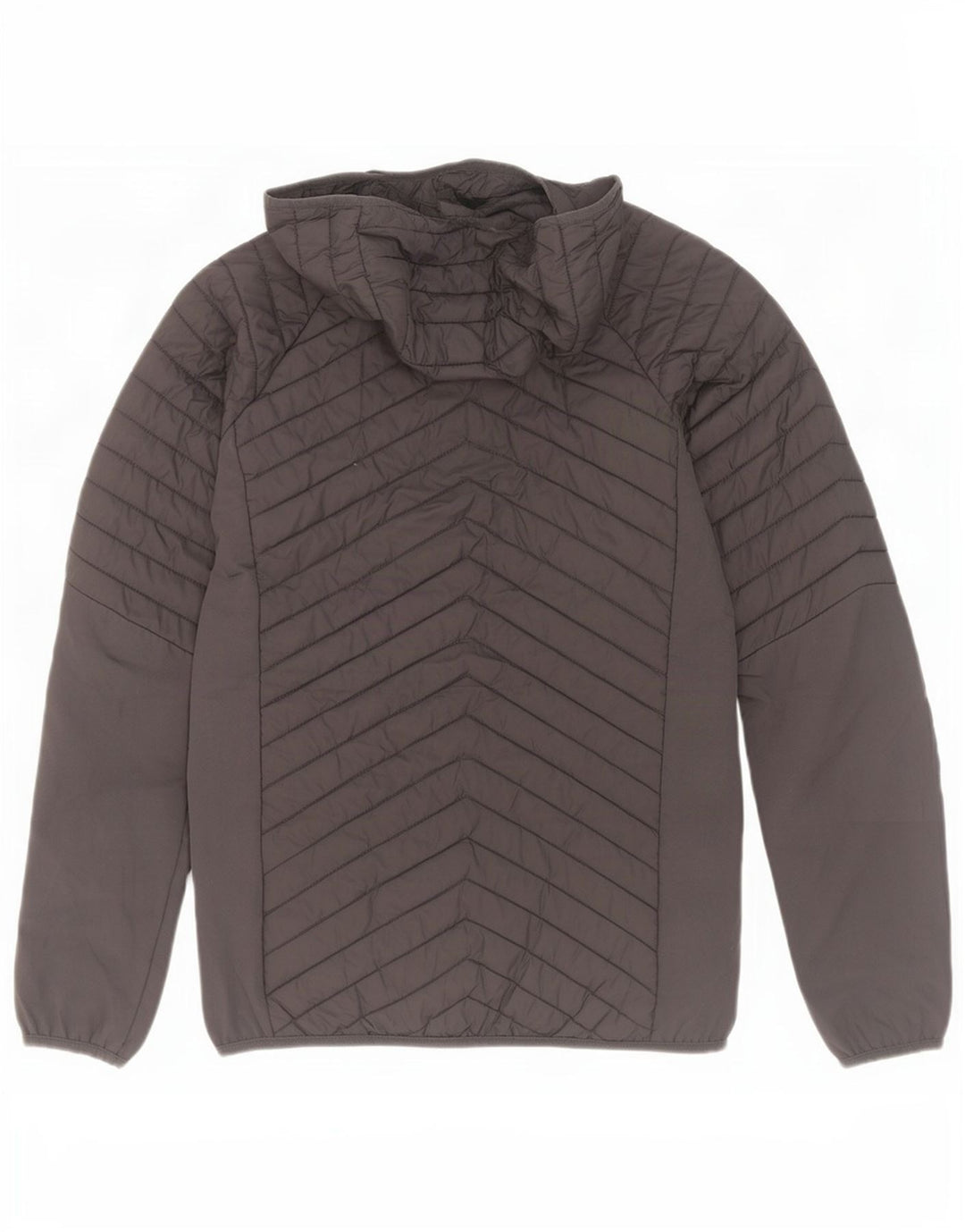 Męska ocieplana kurtka z kapturem Mountain Warehouse UK 34 XS, szary poliester