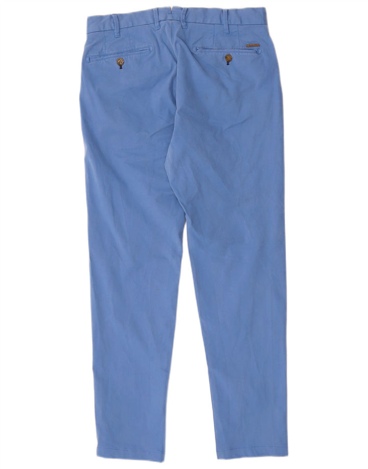 Męskie spodnie Chino Massimo Dutti Slim Fit EU 40 Medium W31 L29 Niebieskie