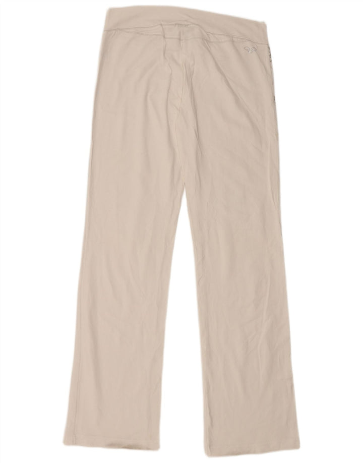 Damskie spodnie dresowe Arena Graphic UK 10 Small, białe, bawełniane