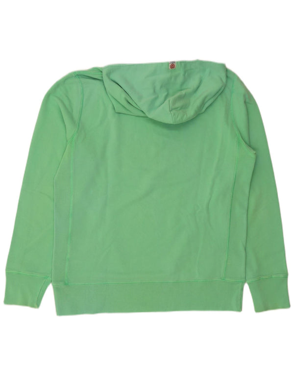 Męski sweter z kapturem Franklin & Marshall XL, zielony, bawełniany
