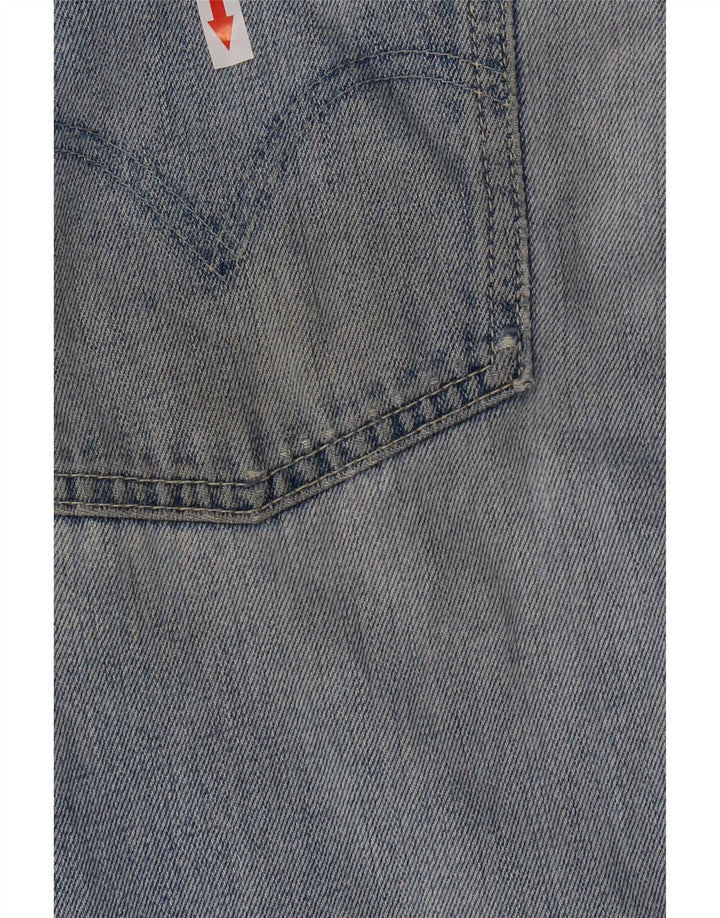 Męskie jeansy Levi's 503 w trudnej sytuacji W32 L33 Niebieskie