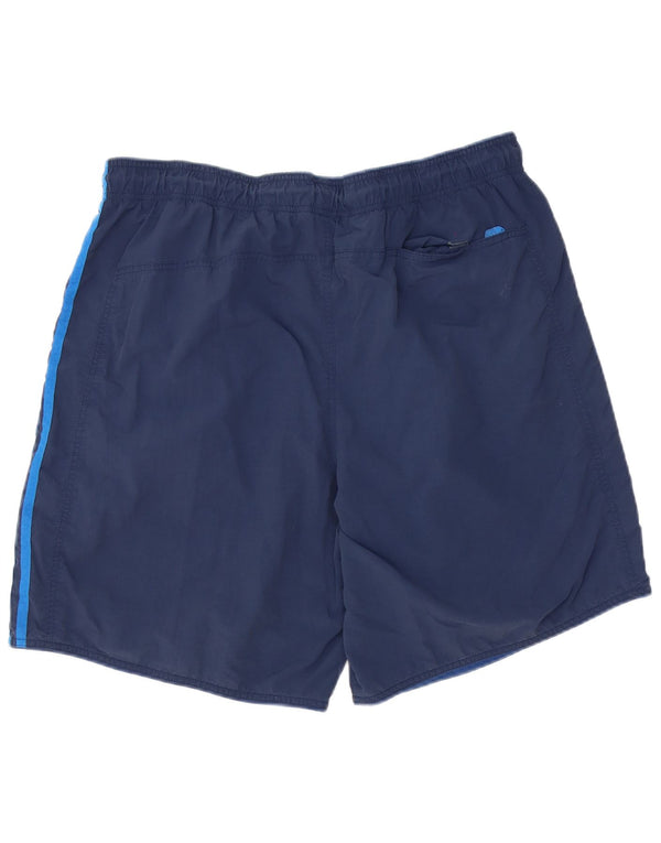Męskie spodenki kąpielowe Adidas 2XL granatowe, poliestrowe