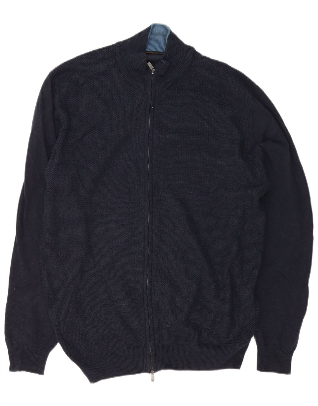 Męska kurtka dresowa Massimo Dutti 2XL granatowa, bawełniana
