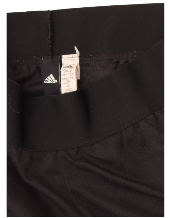 Damskie spodnie dresowe Adidas UK 12/14 Średni czarny poliester