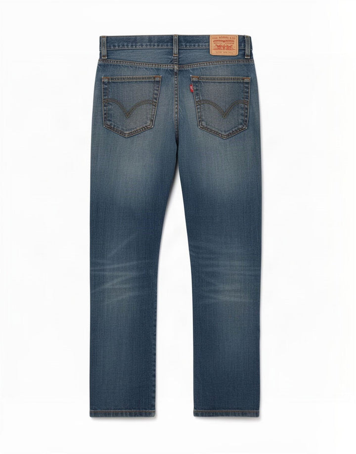 Męskie jeansy Levi's 752 Straight W32 L32 Niebieskie