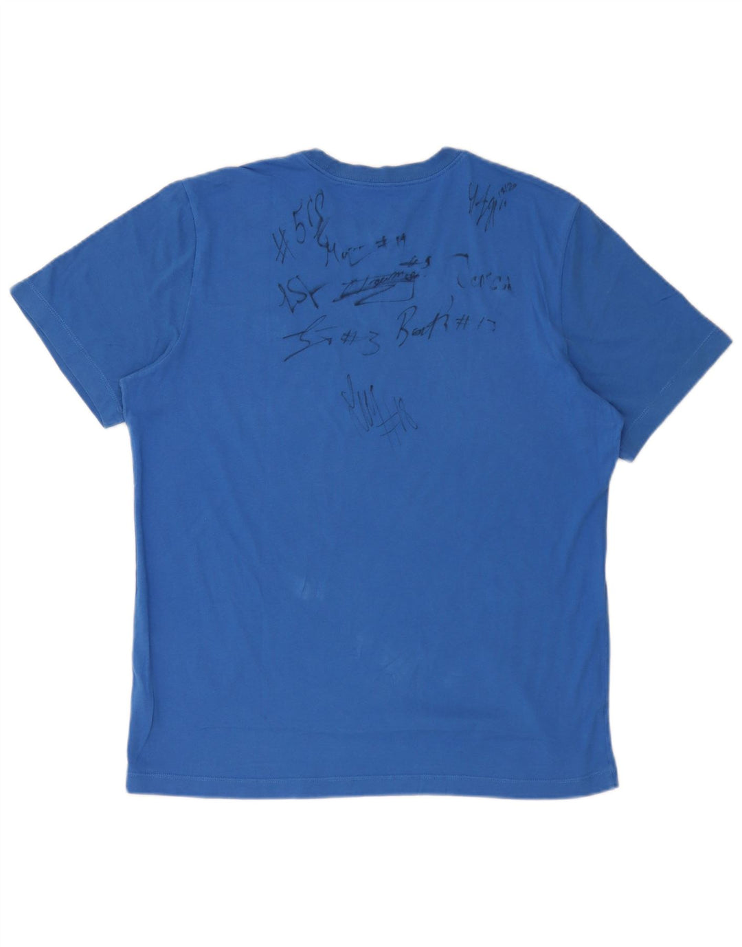 T-shirt męski Nike, duży, niebieski, bawełniany