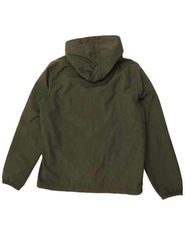 Męska kurtka wiatrówka z kapturem ELEMENT UK 42 XL Khaki, poliester