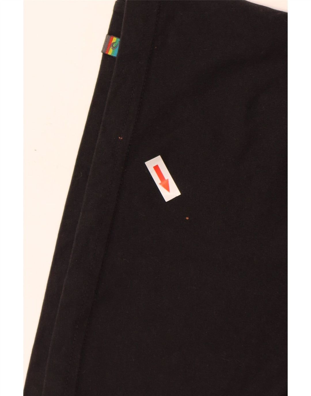 RIP CURL Mens Graphic T-Shirt Top Medium Black Cotton