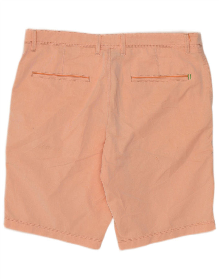 Męskie spodenki Chino Hugo Boss IT 48 Medium W32 Pomarańczowa bawełna