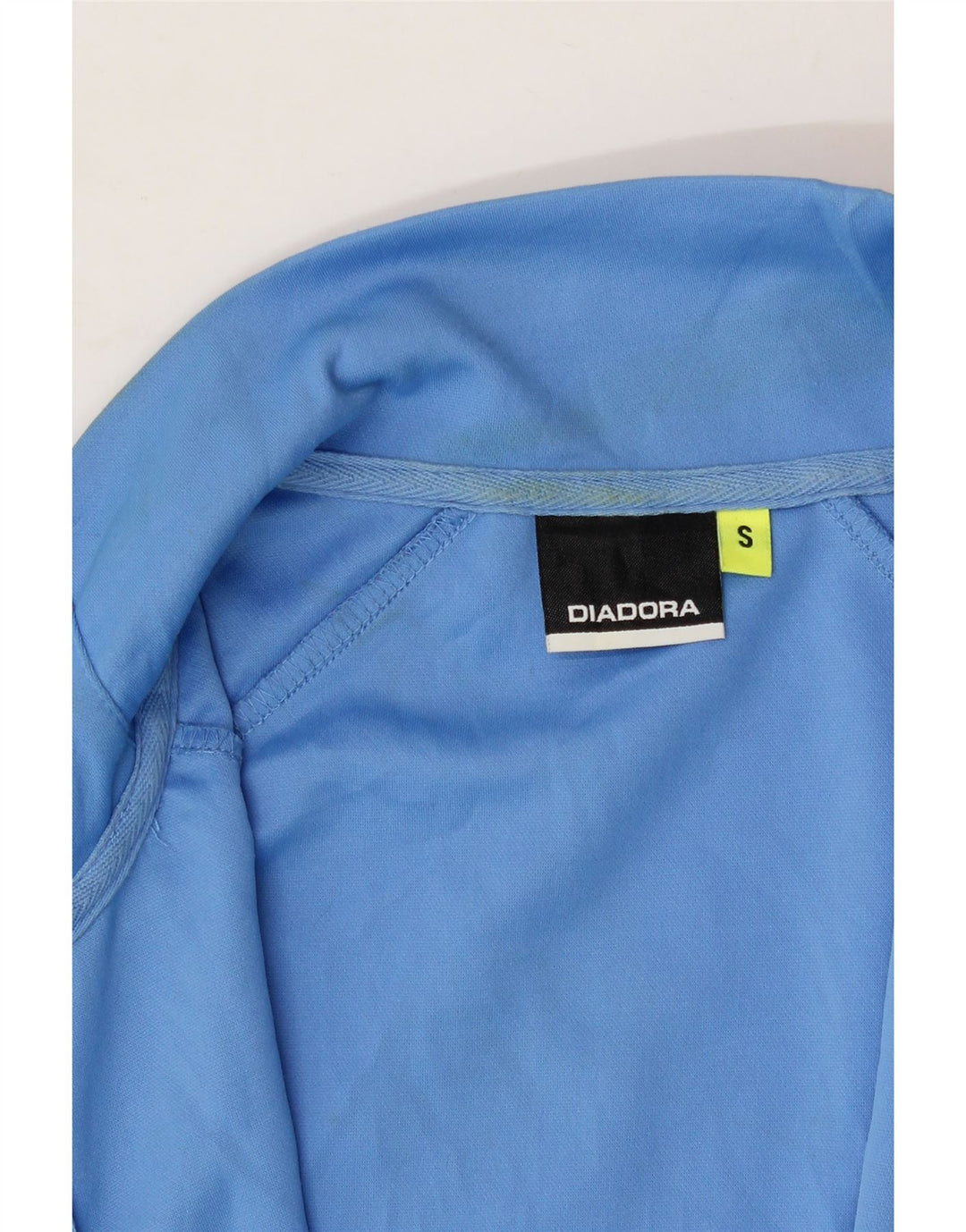 DIADORA Womens Tracksuit Top Jacket UK 10 Small Blue Polyester Vintage Diadora and Second-Hand Diadora from Messina Hembry 