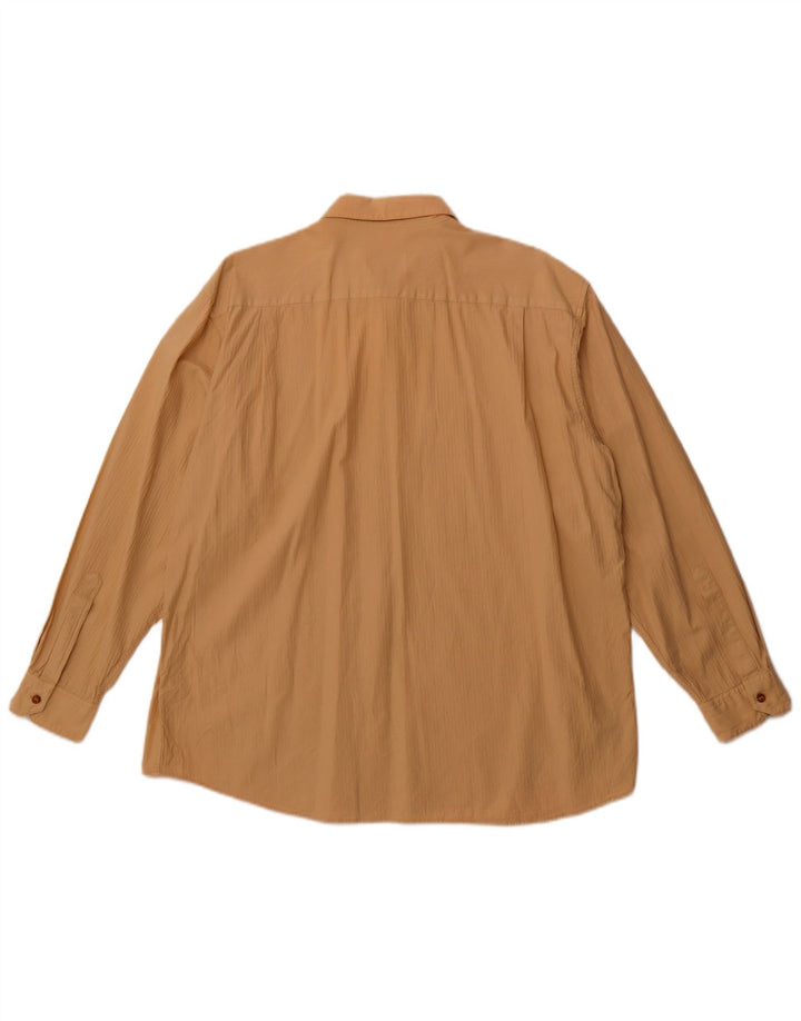 Koszula męska Vintage, duża, beżowa